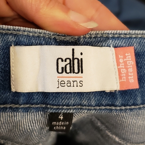 CAbi Higher Straight Jeans Size 4 - Picture 8 of 10